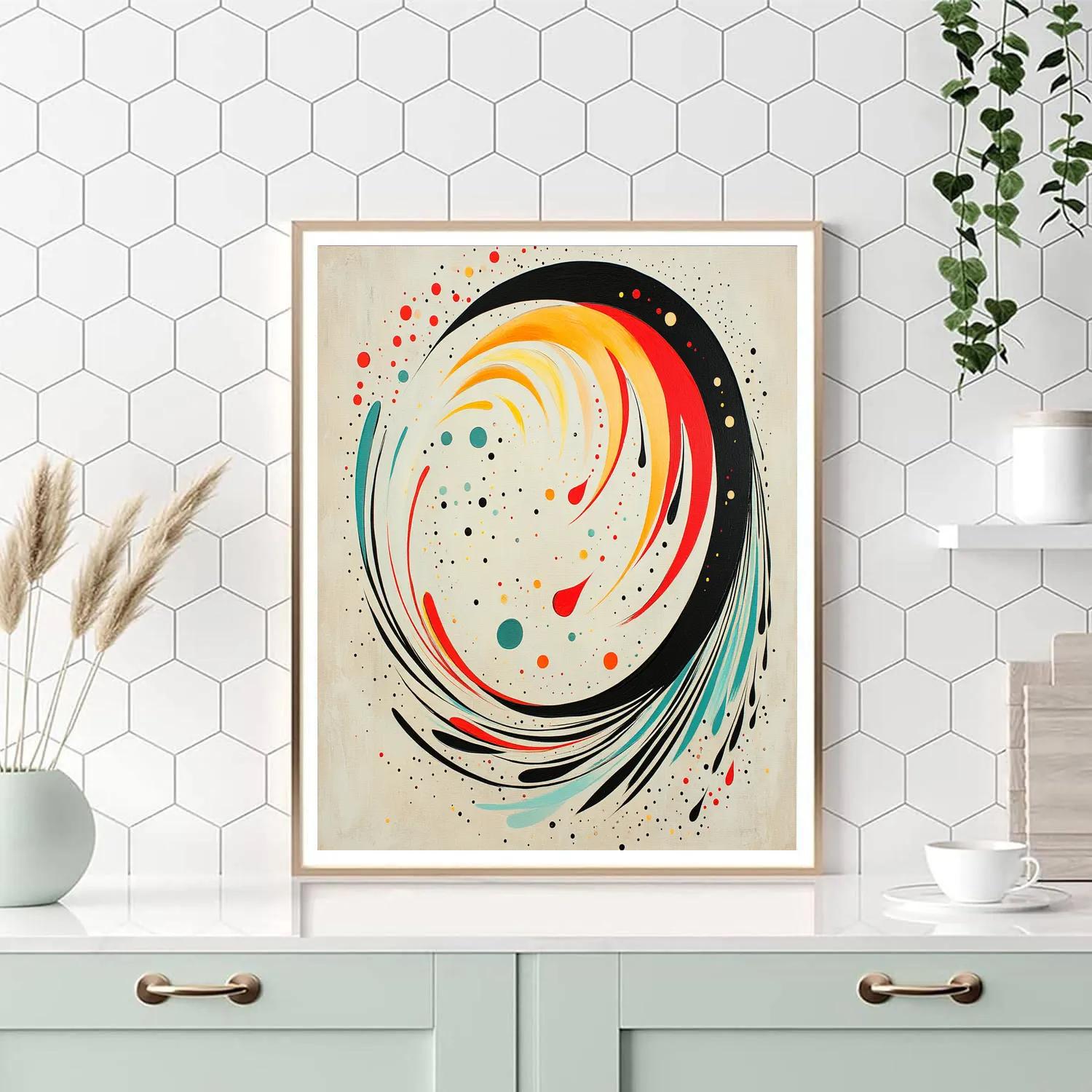 Joan Miró Inspired Quantum Lullaby Vortices Numbered painting kits
