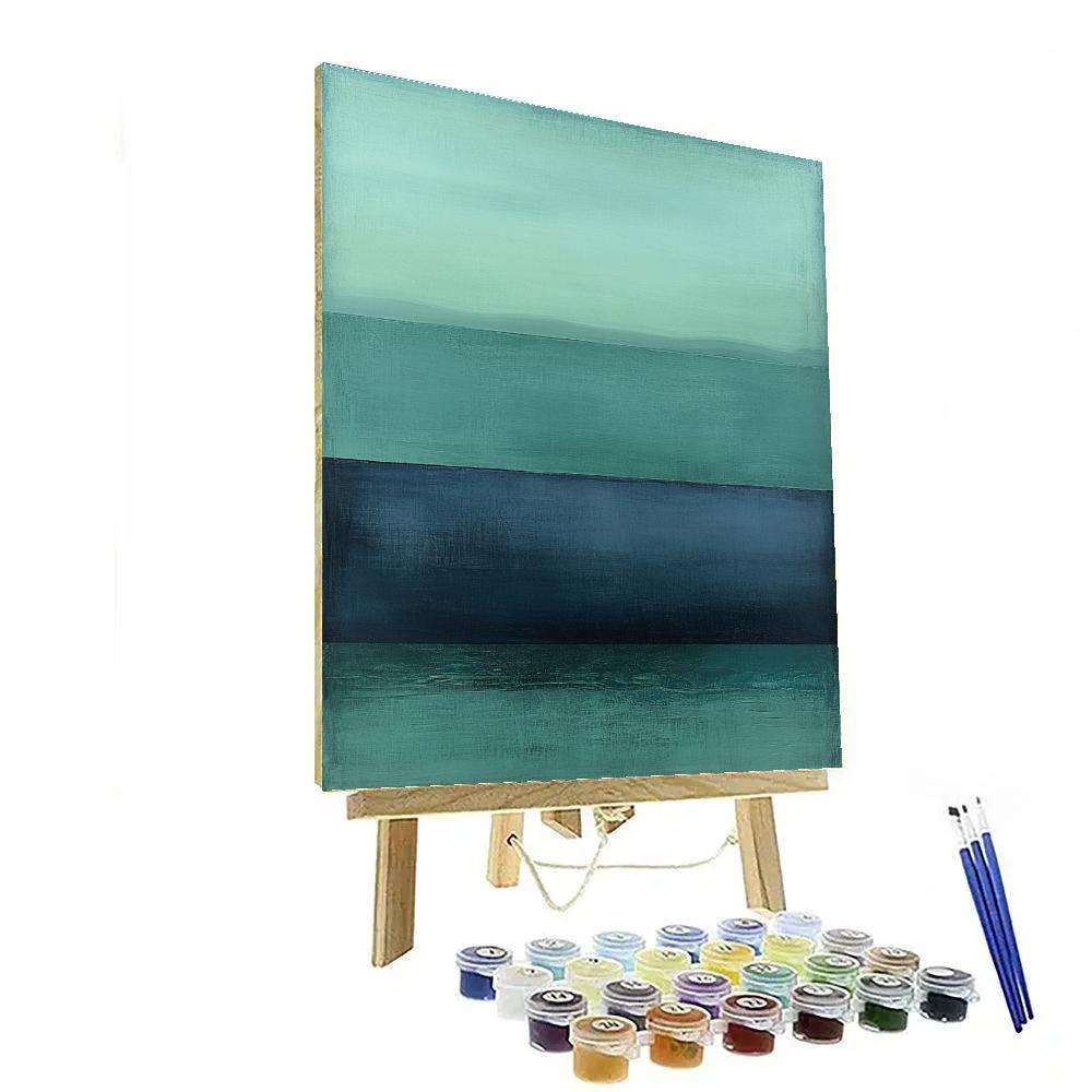 Mark Rothko Inspired Tidal Stillness paint by number