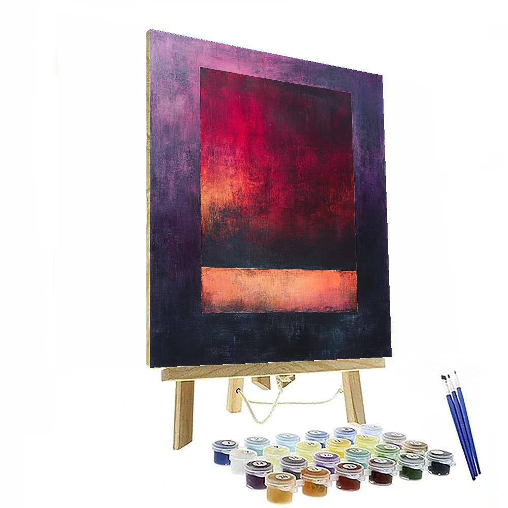 Mark Rothko Inspired Eclipse Of Quiet Fire Number painting