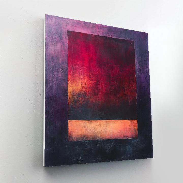 Mark Rothko Inspired Eclipse Of Quiet Fire Number painting
