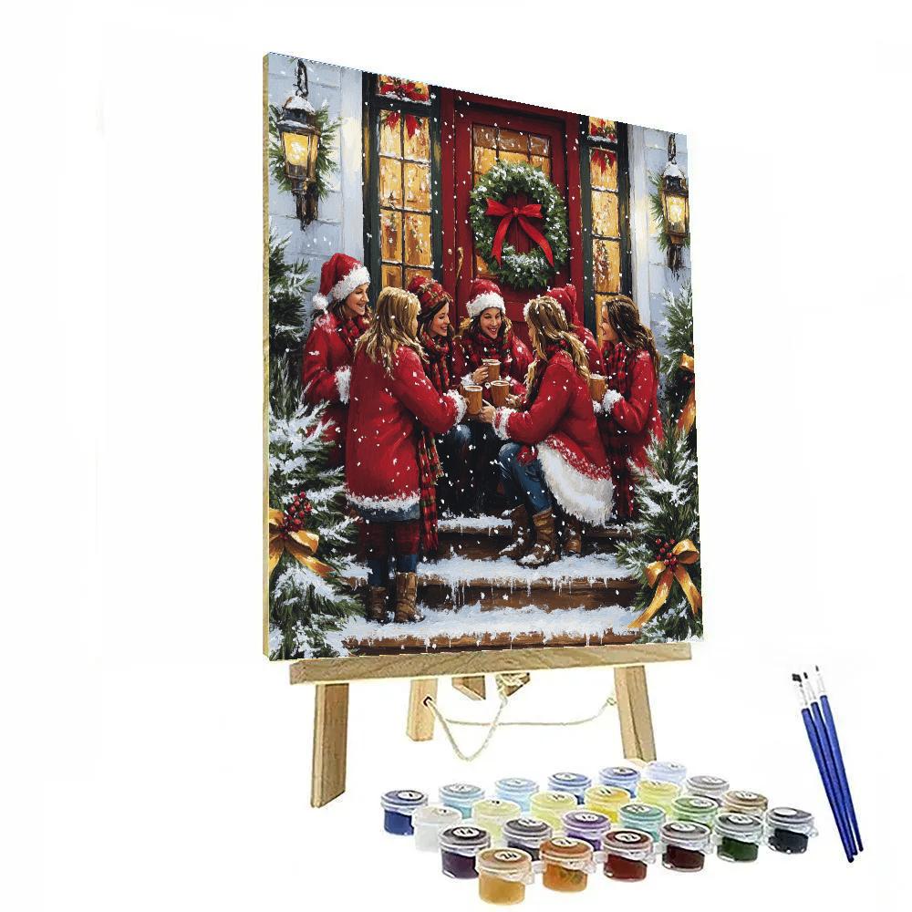 Wreathlit Welcome paint by color