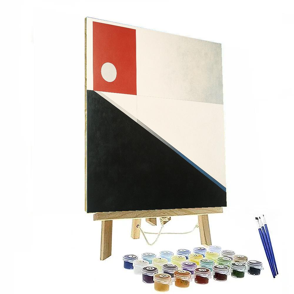Kazimir Malevich Inspired Event Horizon Balance DIY paint by numbers