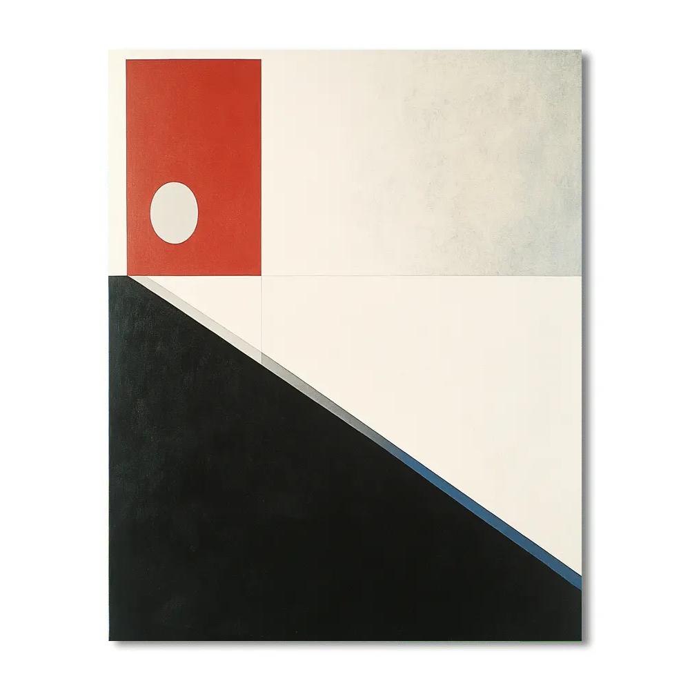 Kazimir Malevich Inspired Event Horizon Balance DIY paint by numbers