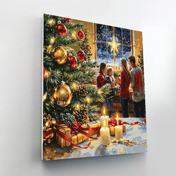 Starlight Tree Trimmers paint by color