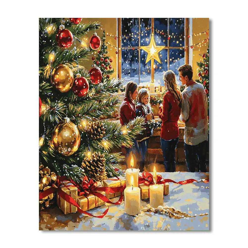 Starlight Tree Trimmers paint by color