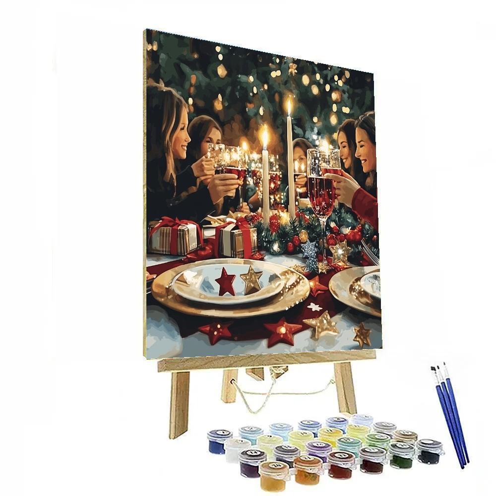 Candle Crown Supper Painting by numbers kit