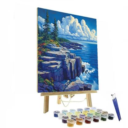 Arthur Lismer Inspired Storm Ladder Over Georgian Bay Ridges painting number kit