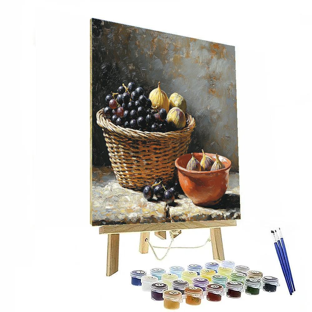 Diego Velázquez Inspired Market Stillness Under Nebula Light Painting by numbers kit