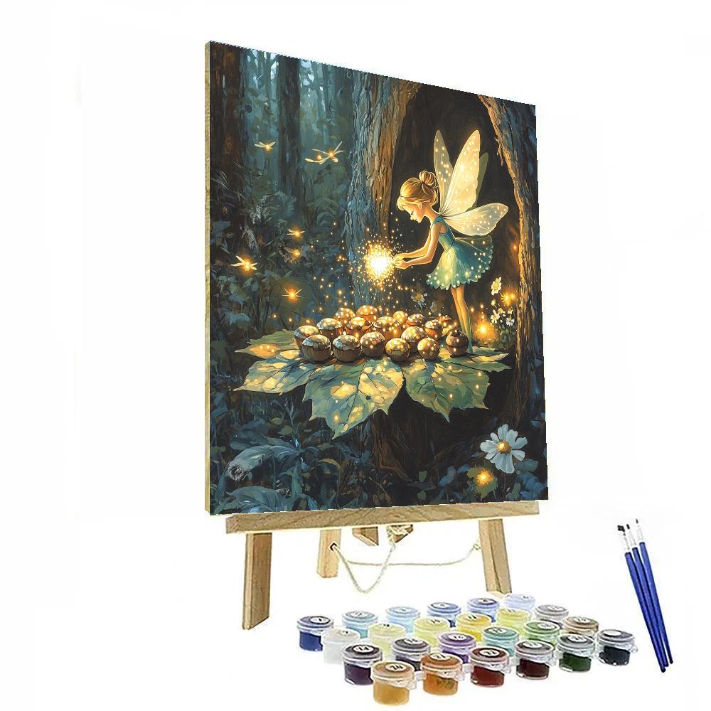 Tinker Bell Forest Glow Workshop Disney Inspired paint by color