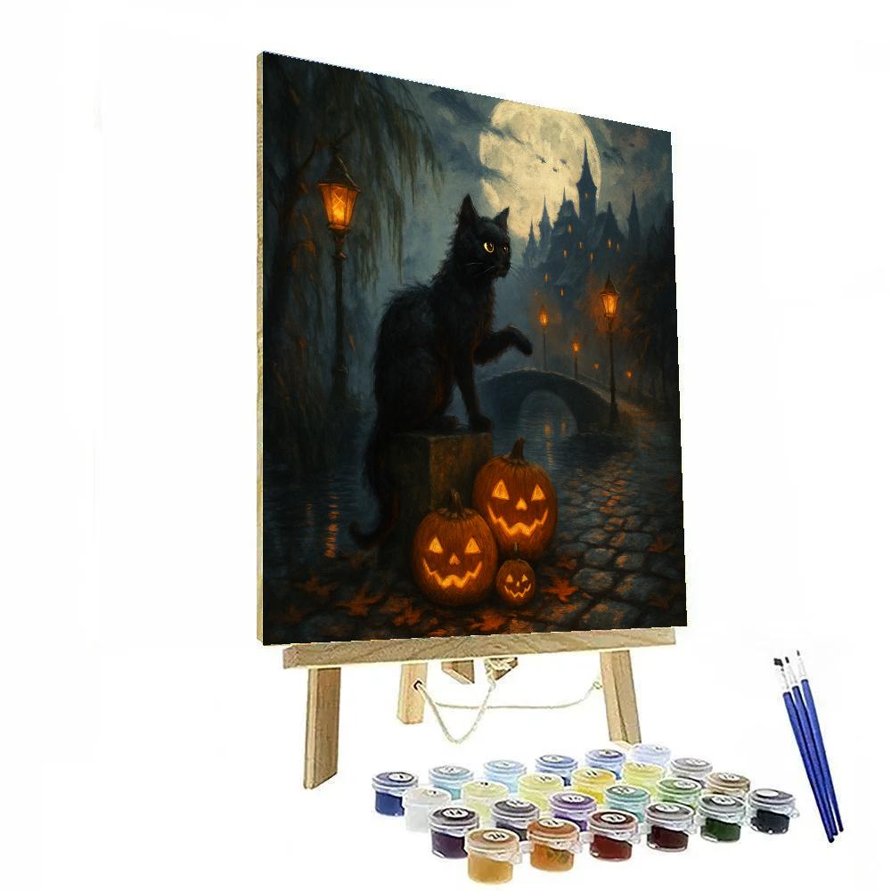 Lanterns Along The Witchwater Causeway paint by numbers