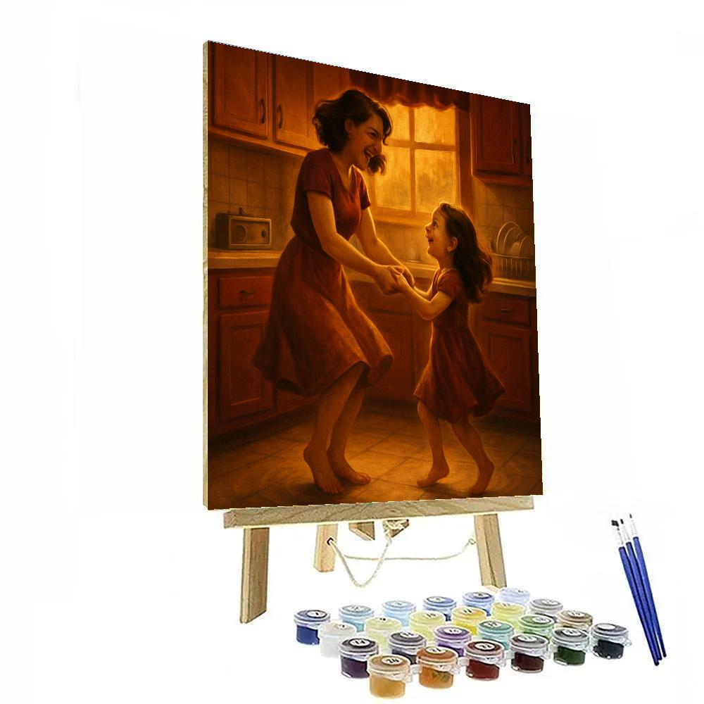 Kitchen Waltz After Dinner DIY paint by numbers