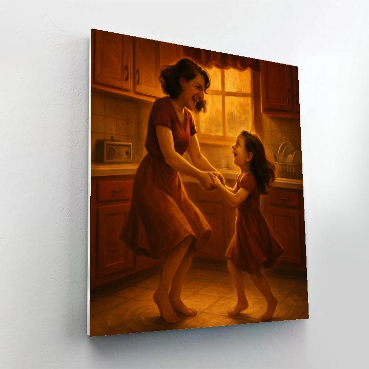 Kitchen Waltz After Dinner DIY paint by numbers