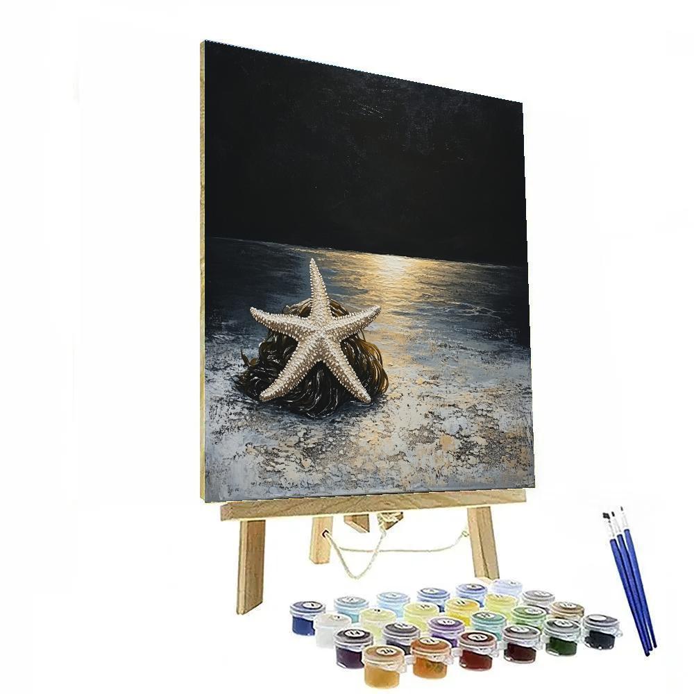 Caravaggio Inspired Eclipse Tidal Pool Reliquary Painting by numbers kit