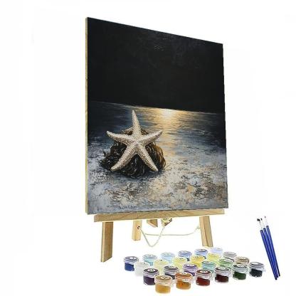 Caravaggio Inspired Eclipse Tidal Pool Reliquary Painting by numbers kit