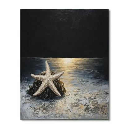 Caravaggio Inspired Eclipse Tidal Pool Reliquary Painting by numbers kit