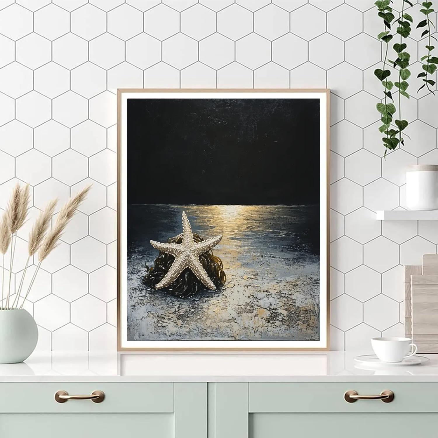 Caravaggio Inspired Eclipse Tidal Pool Reliquary Painting by numbers kit