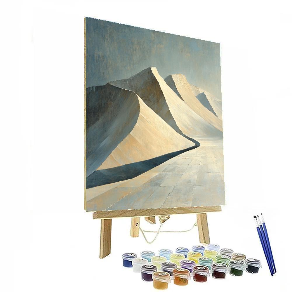 Michelangelo Inspired Streamlined Dune Carrera Painting by numbers kit