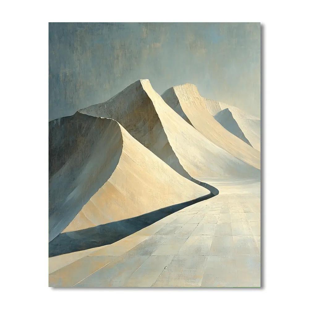 Michelangelo Inspired Streamlined Dune Carrera Painting by numbers kit