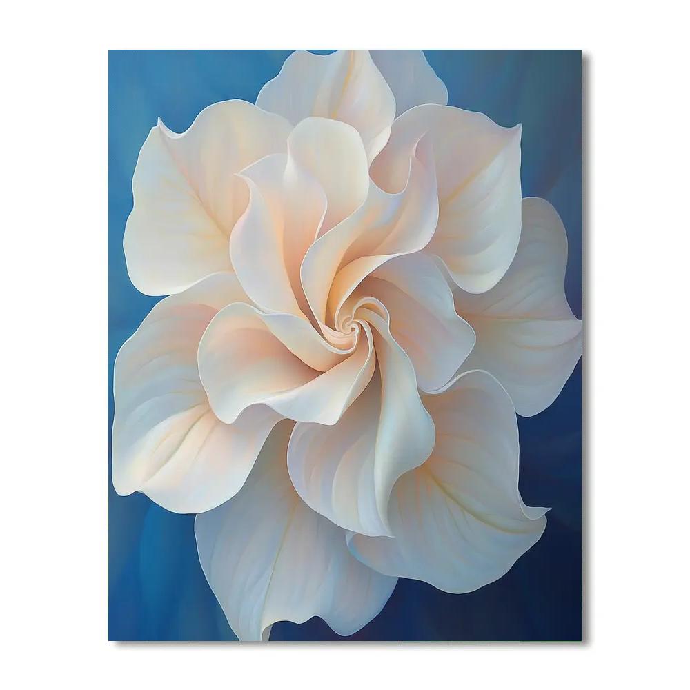 Georgia O’Keeffe Inspired Twilight Datura Vortex Paint by numbers kits