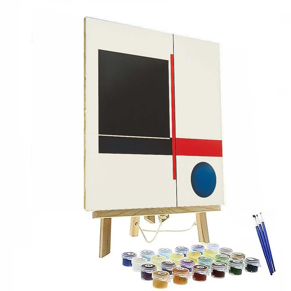 Kazimir Malevich Inspired Event Horizon Silence paint by numbers