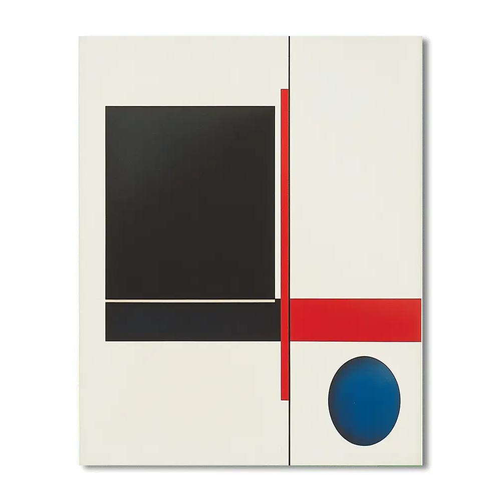 Kazimir Malevich Inspired Event Horizon Silence paint by numbers