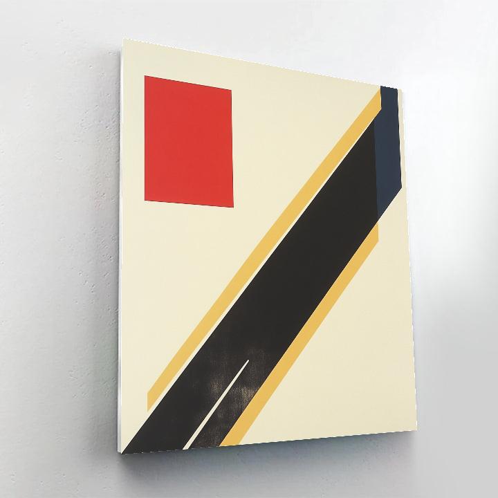 Kazimir Malevich Inspired Pulsar Rhythm Diagram paint by color