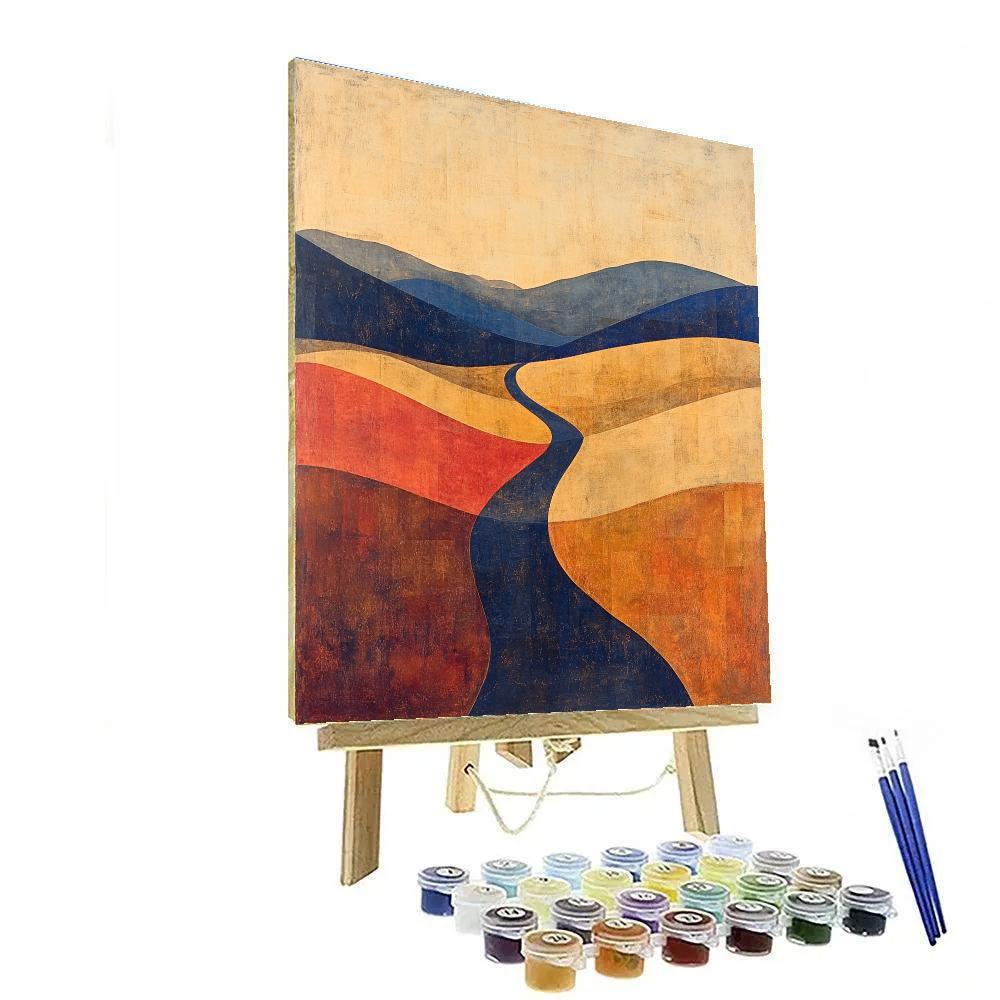 Paul Klee Inspired Chromatic Tide Atlas Painting by numbers kit