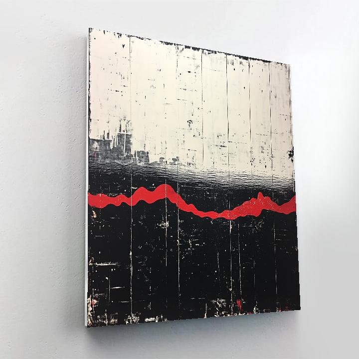 Banksy Inspired Carbon Noise Horizon DIY paint by numbers