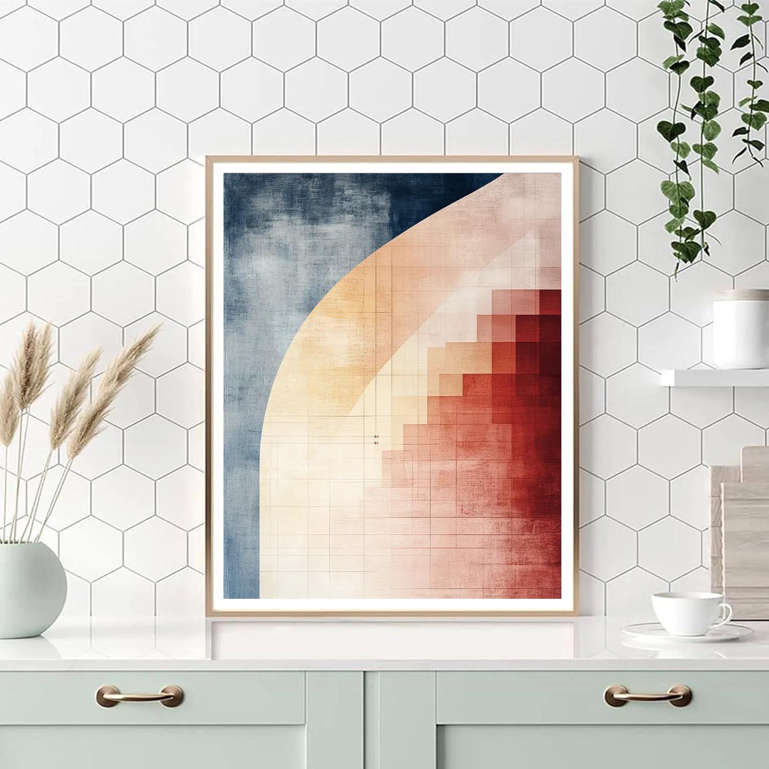 Paul Klee Inspired Luminous Counterpoint Drift Numbered painting kits
