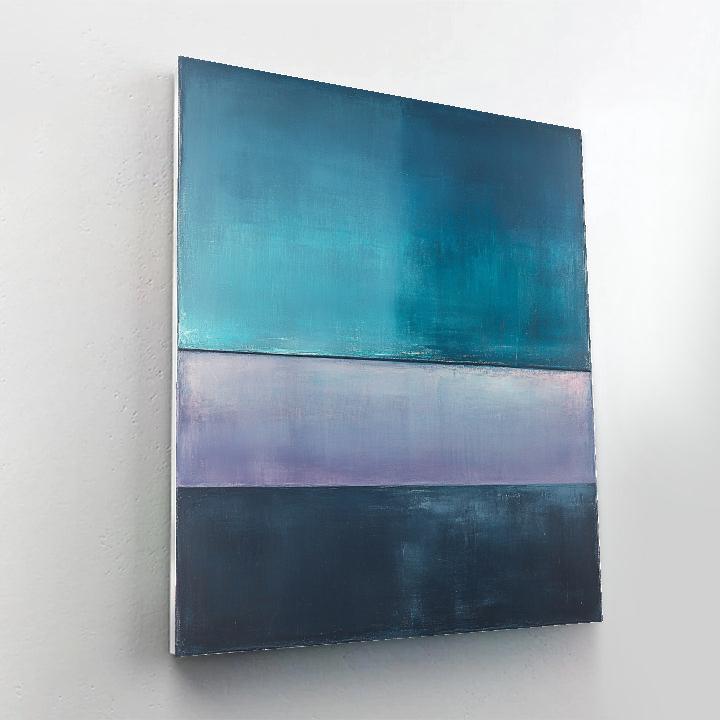 Mark Rothko Inspired Halo Drift In The Outer Quiet DIY paint by numbers