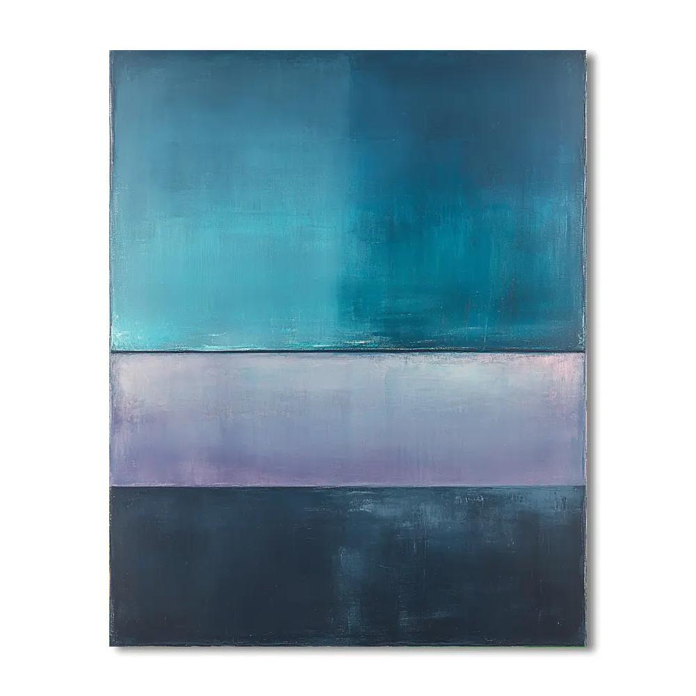 Mark Rothko Inspired Halo Drift In The Outer Quiet DIY paint by numbers