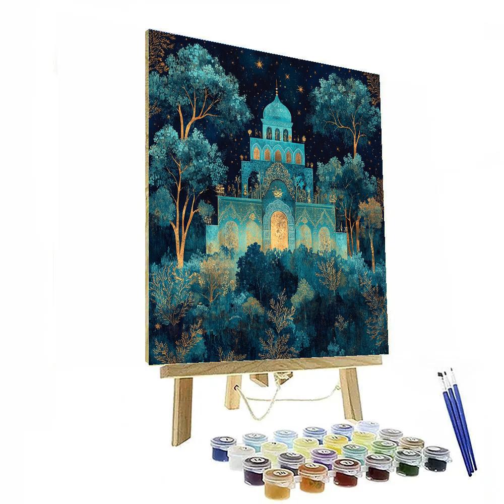 Frida Kahlo Inspired Ancestral Echoes Constellation Pattern DIY paint by numbers