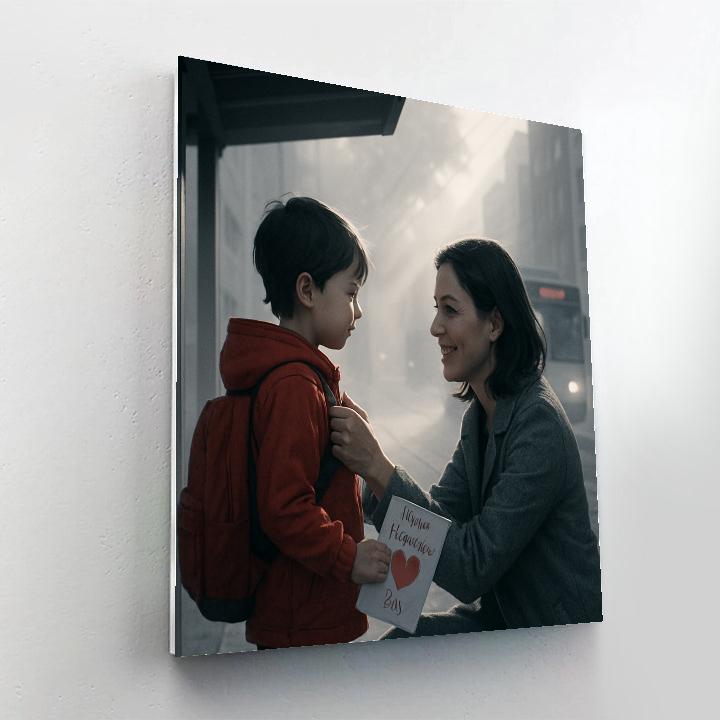 Bus Stop Pep Talk paint by color