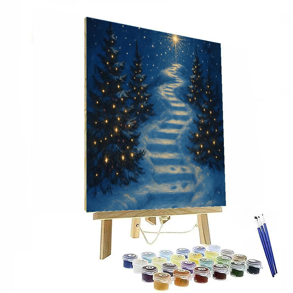 Evergreen Stairway To Starry Ridge DIY paint by numbers
