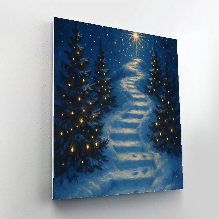 Evergreen Stairway To Starry Ridge DIY paint by numbers