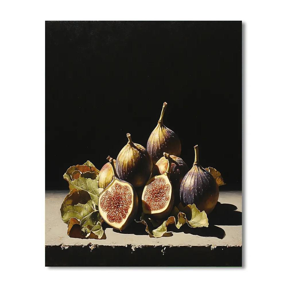 Caravaggio Inspired Eclipse Orchard Paint by numbers art