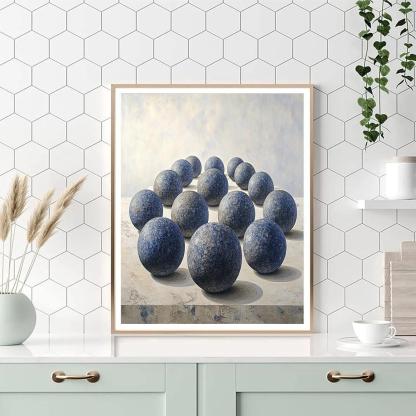 Michelangelo Inspired Nebula Orchard paint by number