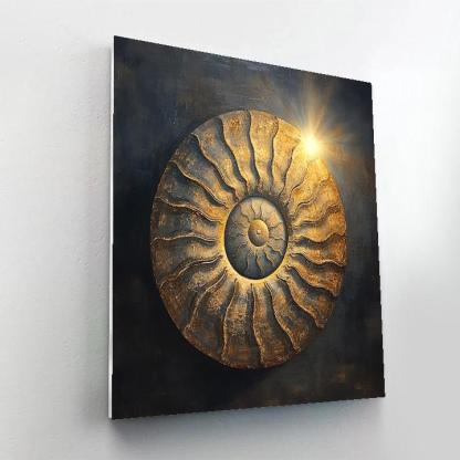 Caravaggio Inspired Aurora Fossil Spiral Paint by numbers kits