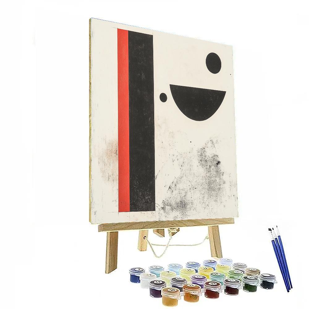 Kazimir Malevich Inspired Event Horizon Equilibrium Paint by numbers kits