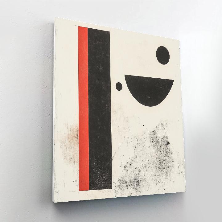 Kazimir Malevich Inspired Event Horizon Equilibrium Paint by numbers kits