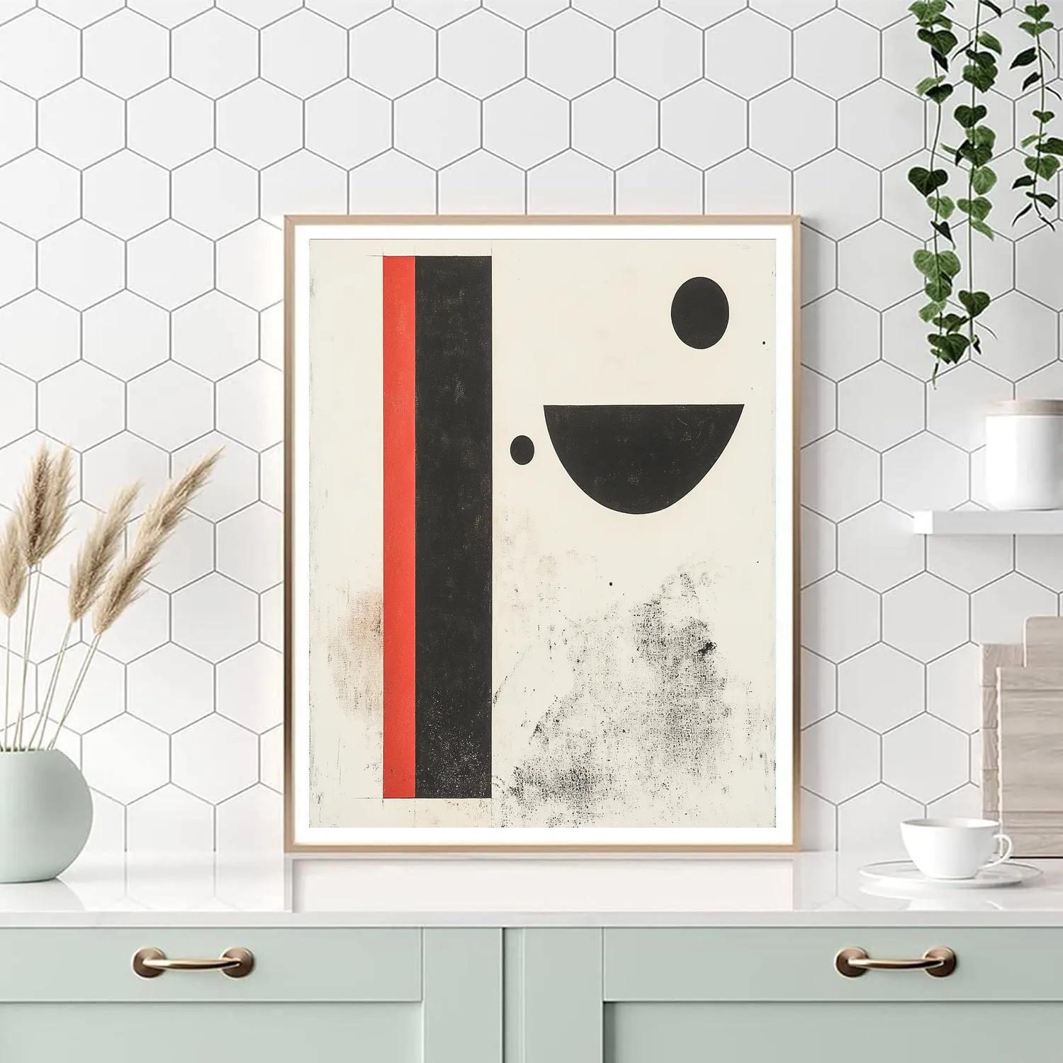 Kazimir Malevich Inspired Event Horizon Equilibrium Paint by numbers kits