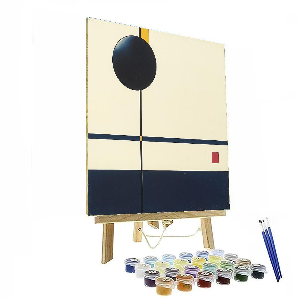 Kazimir Malevich Inspired Pulsar Rhythm Diagram Paint by numbers kits