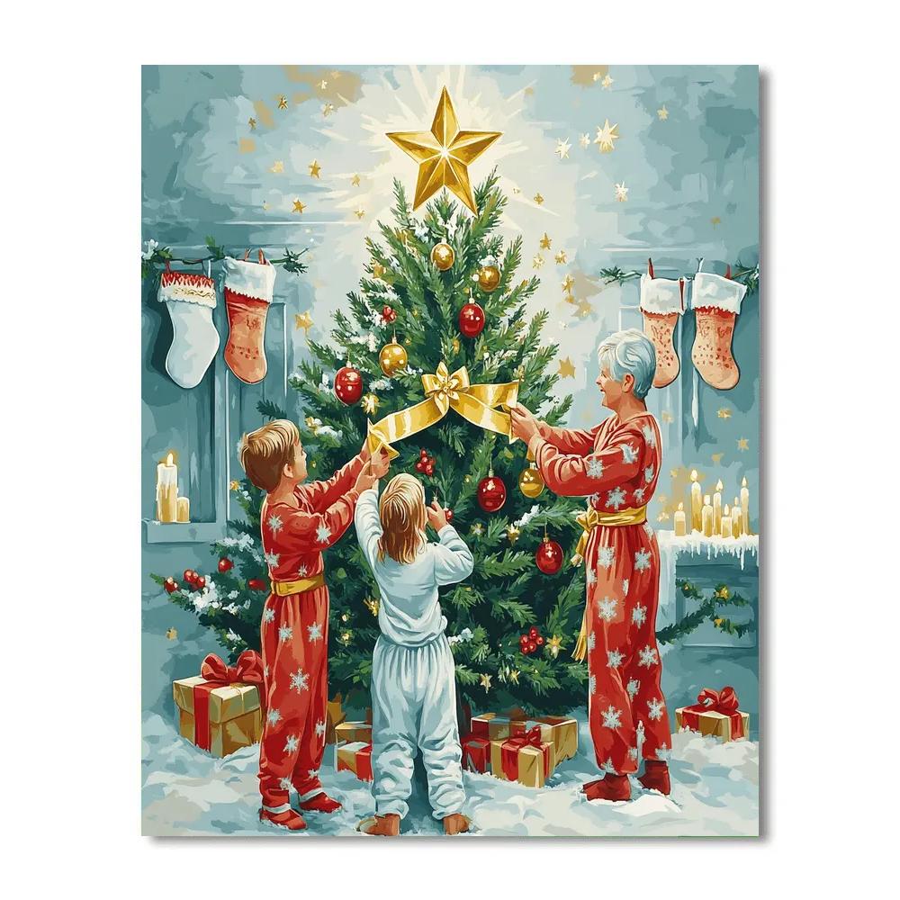 Star Toppers And Lullabies Paint by numbers kits