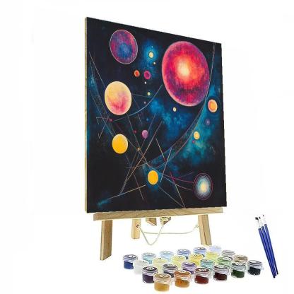 Wassily Kandinsky Inspired Symphonic Nebula Painting by numbers kit