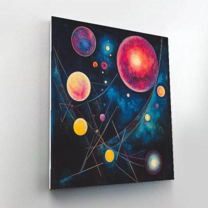 Wassily Kandinsky Inspired Symphonic Nebula Painting by numbers kit