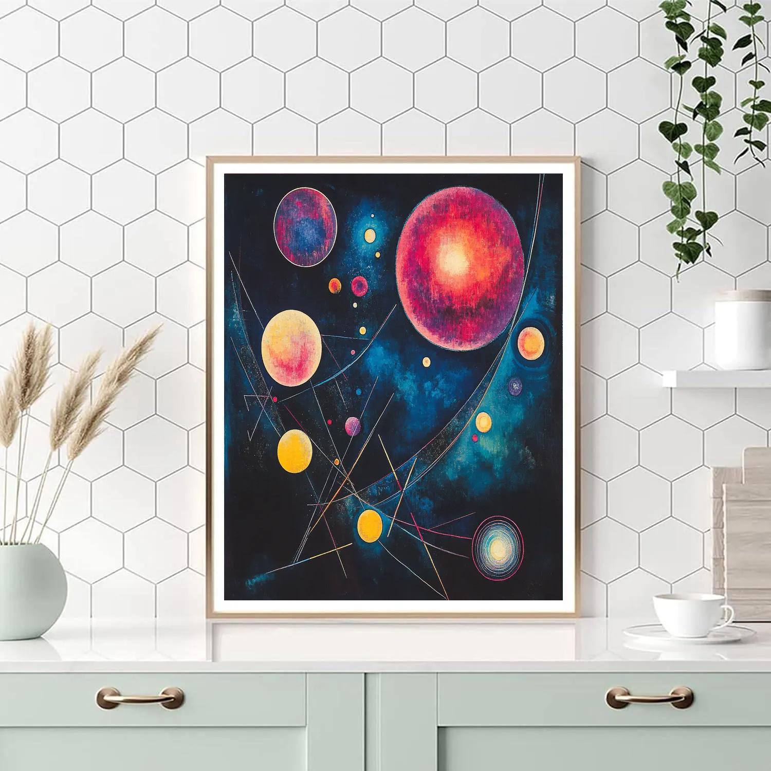 Wassily Kandinsky Inspired Symphonic Nebula Painting by numbers kit