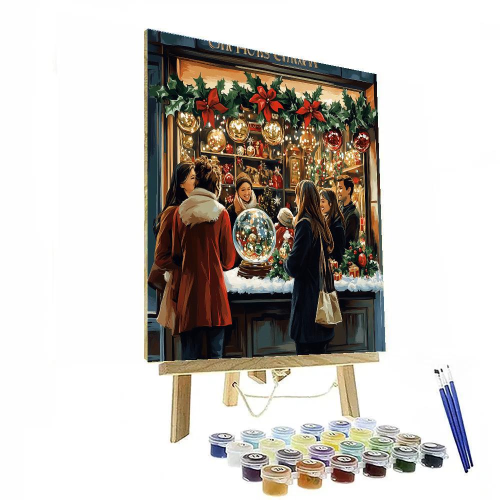 Snowglobe Shop Reunion Numbered painting kits