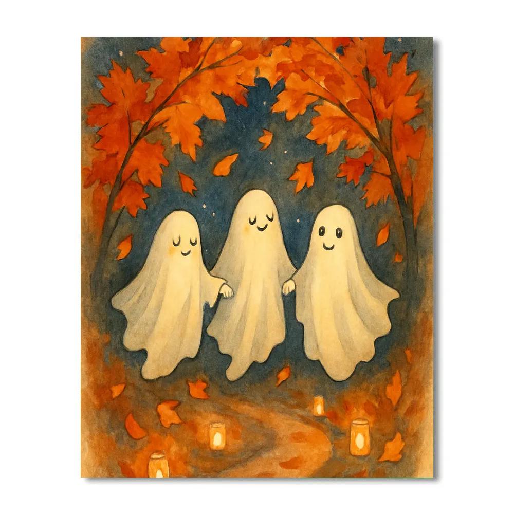 Ghost Choir Under The Maple Arch Numbered painting kits