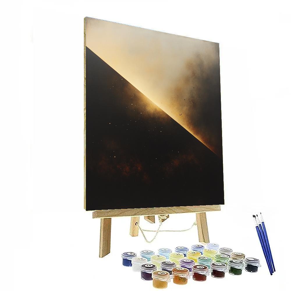 Caravaggio Inspired Tenebrist Eclipse Veil painting number kit