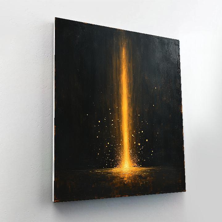 Caravaggio Inspired Chiaroscuro Auroral Silence paint by numbers